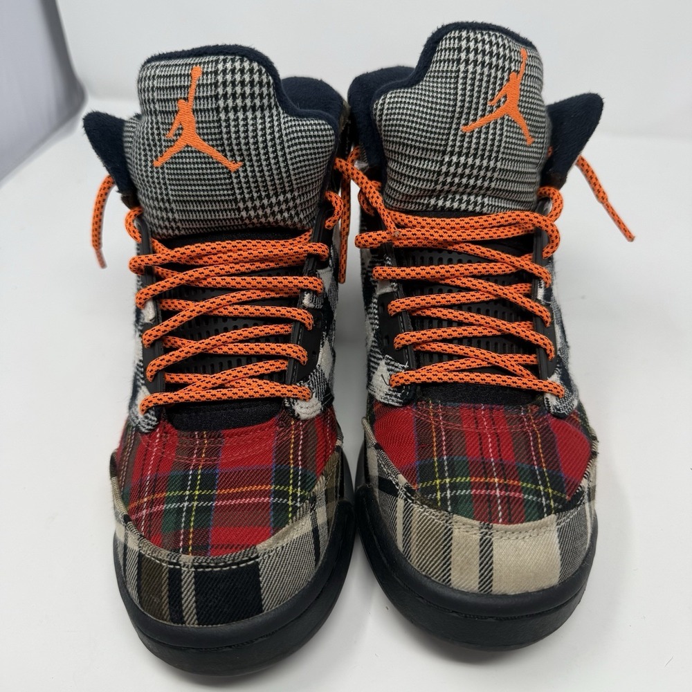 Nike Air Jordan 5 Retro GS FD4814-008 Youth 5.5Y Shoes Plaid Athletic Sneaker - Picture 2 of 12